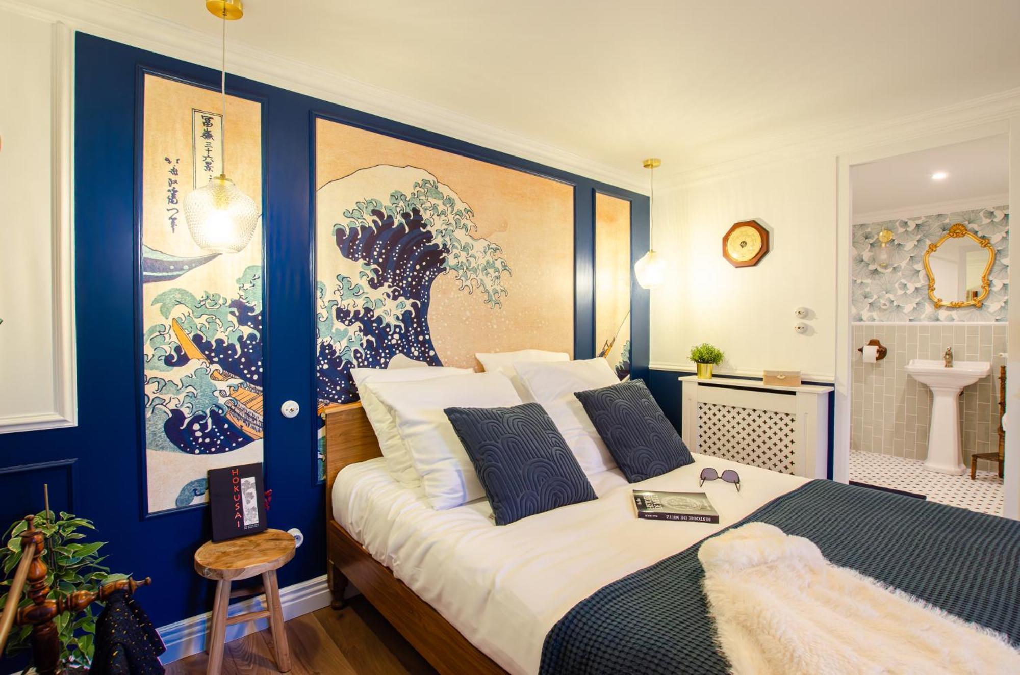 شقة The Great Wave, Avec Terrasse Et Stationnement Ban-Saint-Martin المظهر الخارجي الصورة
